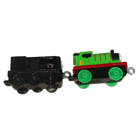 Thomas & Friends Percy And Deisel 2.5" Metal Trains-Used - Picture 5 of 6